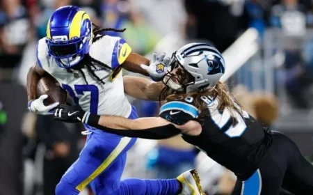 Rams vs. Panthers: NFL Playoffs Begin with Live Updates