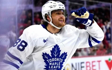 Nylander Returns for Maple Leafs Against Canucks; McCabe’s Status Uncertain