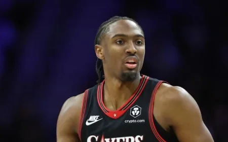 Tyrese Maxey’s Ex Myra Gordon Sparks Buzz Courtside at 76ers Game