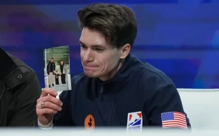 U.S. Skater Maxim Naumov’s Emotional Return One Year After Tragedy