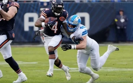 Ben Johnson Predicts 2025 Success of Bears Running Back D’Andre Swift