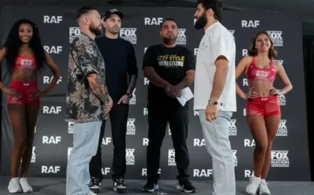 Arman Tsarukyan Faces Lance Palmer in RAF 5 Showdown Live Blog