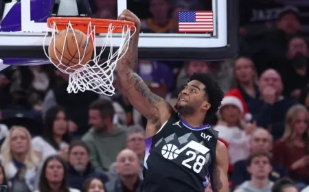 Jazz’s Sensabaugh Talks Development and Offseason Updates