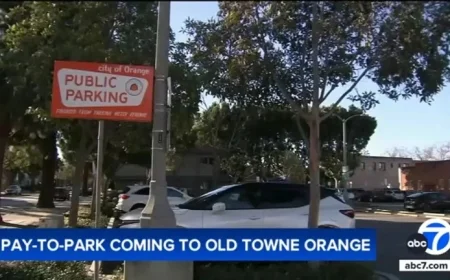 Paid Parking Introduced in Old Towne Orange: Essential Details