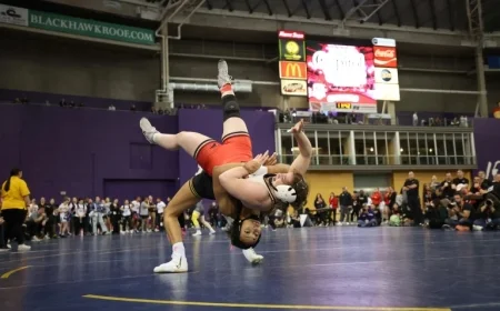 Top-Ranked Hawkeyes Secure Third Place at NWCA National Duals