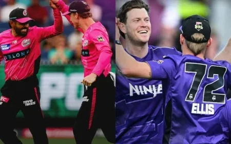 BBL 2025-26: Sydney Sixers vs Hobart Hurricanes Match 31 Prediction