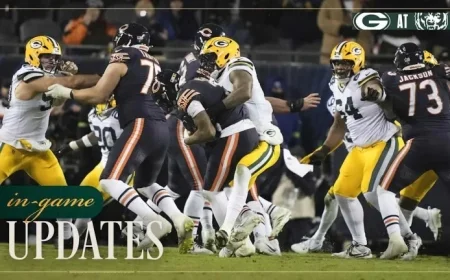 Packers Fall to Bears in NFC Wild Card Playoffs, 31-27