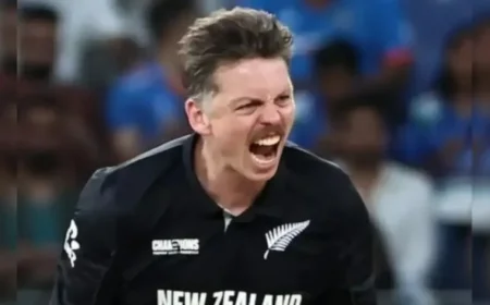 New Zealand’s 24-Year-Old Star Set for ODI Debut Against India