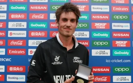 Meet Kristian Clarke: New Zealand’s Seam Bowler with a Century on ODI Debut