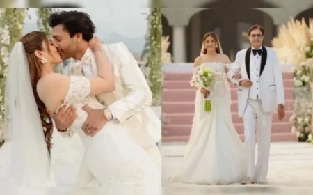 Nupur Sanon Weds Stebin Ben in Enchanting Christian Ceremony: See Photos