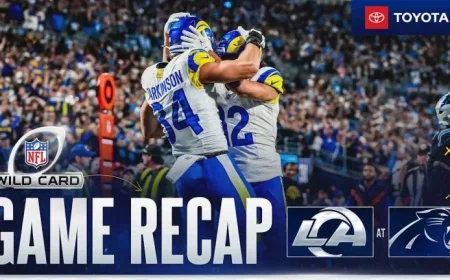 Rams Triumph 34-31 Over Panthers, Advance to Divisional Playoffs