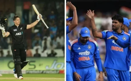 Michael Bracewell’s ODI Stats and Records Against India