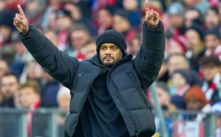 Bayern Coach Vincent Kompany Achieves Outstanding Points Average