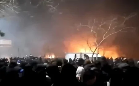 Iran Intensifies Warnings to Protesters, Threatens U.S. Troops Amid Ongoing Unrest