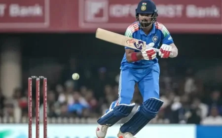 KL Rahul Praises Harshit Rana’s Crucial Contribution in ODI Win Against New Zealand