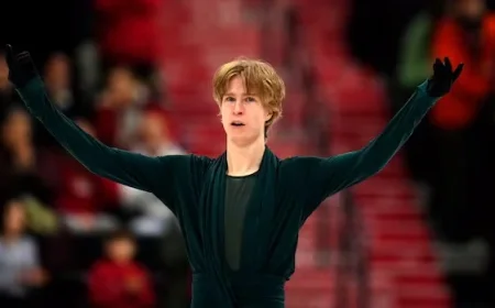 Gogolev Secures Canadian Figure Skating Title, Nears Olympic Berth