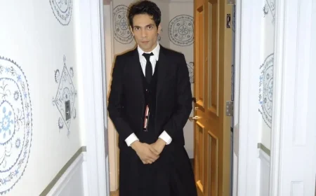 Diego Calva Prepares for ‘The Night Manager’ Season 2 in Thom Browne