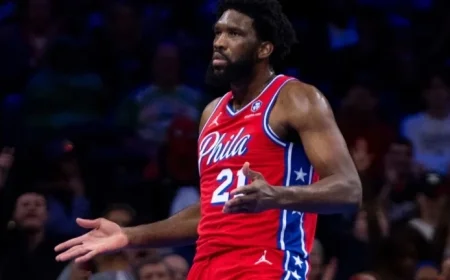 76ers’ Joel Embiid Injured, Misses Game Against Raptors