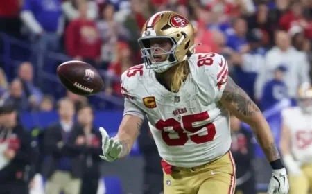 George Kittle’s Injury Status for Eagles Wild Card Playoff, Jan. 11, 2025