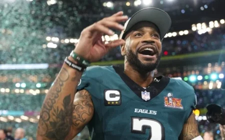 Darius Slay Returns to Philadelphia as Spectator