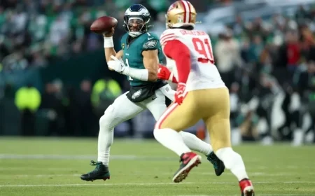 Eagles vs. 49ers: Live Score Updates from NFL Playoffs Second Quarter