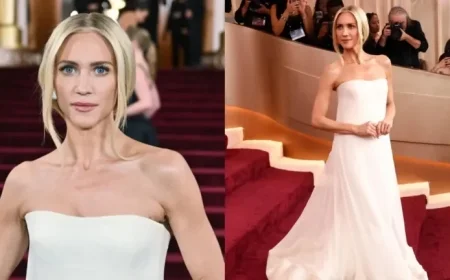 Brittany Snow Shines in Danielle Frankel Gown at 2026 Golden Globes