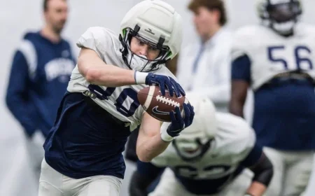 Ex-Penn State Tight End Andrew Olesh Transfers to Oregon