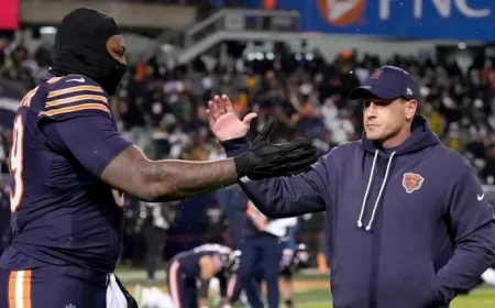 Bears’ Ben Johnson Fires Up Team Post-Playoff Win: ‘Forget the Packers!’