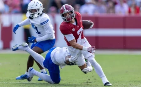 Former Alabama WR Joins Rival SEC Team via Transfer Portal