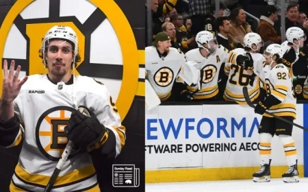 Bruins Celebrate Khusnutdinov’s Success with Pride