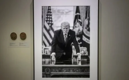 National Portrait Gallery Erases Impeachment References from Trump Photo