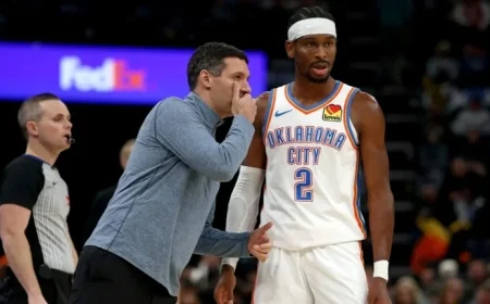 OKC Thunder Unveils Starting Lineup Against Miami Heat