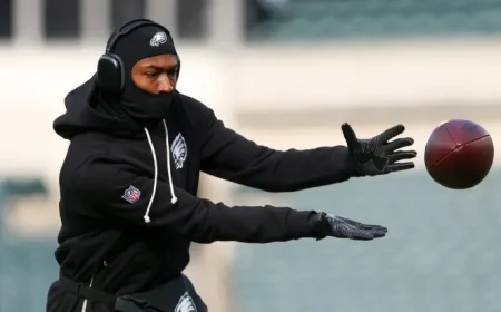 Eagles’ DeVonta Smith Injury: Latest Updates on Wild-Card Game Status