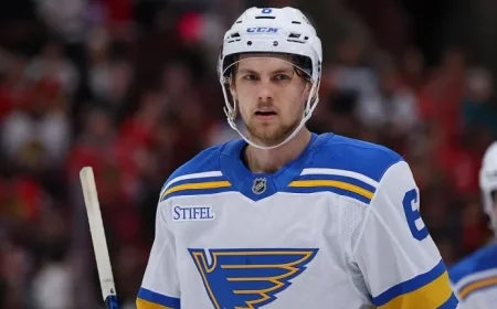 Broberg Suffers Upper-Body Injury in Vegas Match