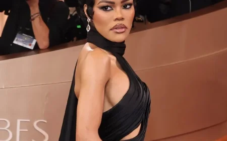Teyana Taylor Stuns in Bold Fashion at 2026 Golden Globes Red Carpet