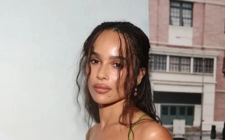 Zoë Kravitz Elevates Neon Fashion Trend