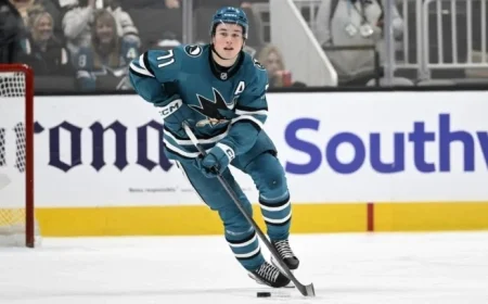 Sharks Host Golden Knights as Celebrini Aims to Extend Winning Streak