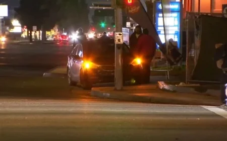 Vehicle Strikes Woman Near Blackstone and Ashlan; Police Report Serious Injuries