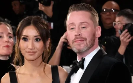 Macaulay Culkin, Brenda Song Enjoy Date Night at 2026 Golden Globes