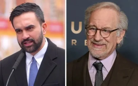 NYC Mayor Mamdani Begins Tenure with Spielberg Meeting