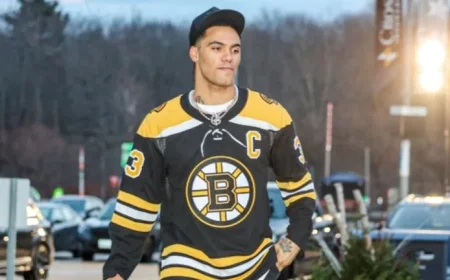 Patriots’ Gonzalez Wears Chara Jersey to Playoff Game