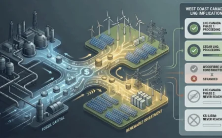 Canada’s LNG Projects Stall: Taxpayers Await Unseen Benefits