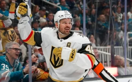 Hertl Scores Career-High 5 Points, Golden Knights Beat Sharks