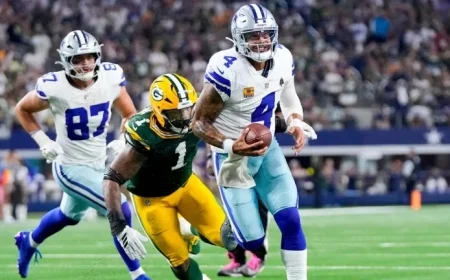 Cowboys Secure 20th Pick in 2026 NFL Draft Following Packers Defeat