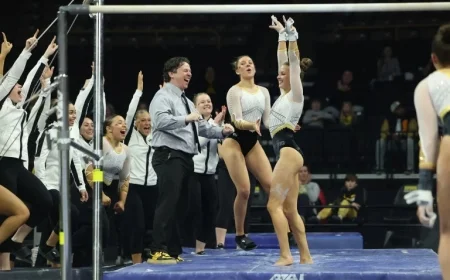 Iowa Triumphs in Border Battle Quad Meet – Hawkeyes Athletics