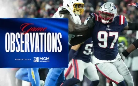 Key Highlights from Patriots’ Sunday Night Playoff Victory Over Chargers