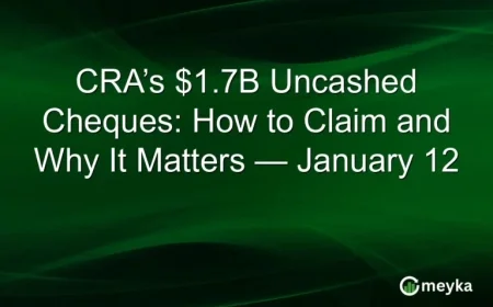 Claim Your Share: CRA’s $1.7B Uncashed Checks Explained
