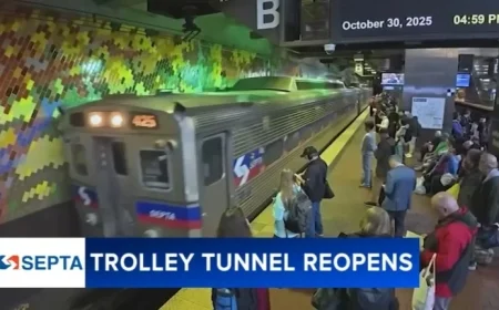 SEPTA Restores Morning Express; Center City Trolley Tunnel Reopens