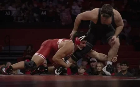 Nebraska Wrestler AJ Ferrari Arrested on Texas Warrant
