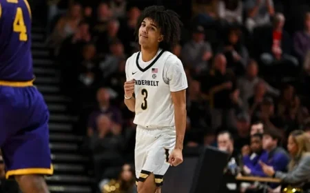 Vanderbilt, Nebraska Soar into Men’s College Basketball Top 10 Rankings